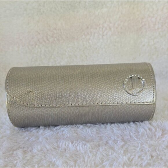 Judith Leiber Gold Textured Sunglasses Case - Picture 1 of 5
